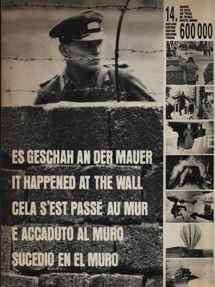 Es geschah an der mauer - copertina
