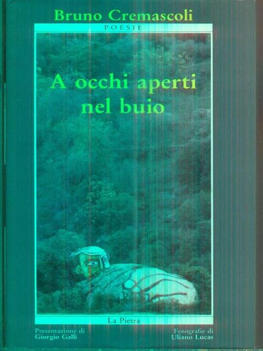 A occhi aperti nel buio - Bruno Cremascoli - copertina