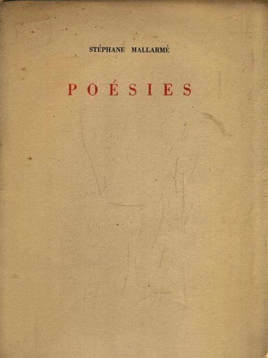 Poésies - Stephane Mallarmè - 2