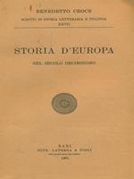 Storia d'Europa nel secolo decimonono