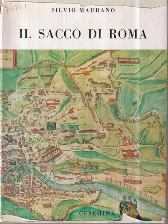 Il sacco di Roma - Silvio Maurano - copertina