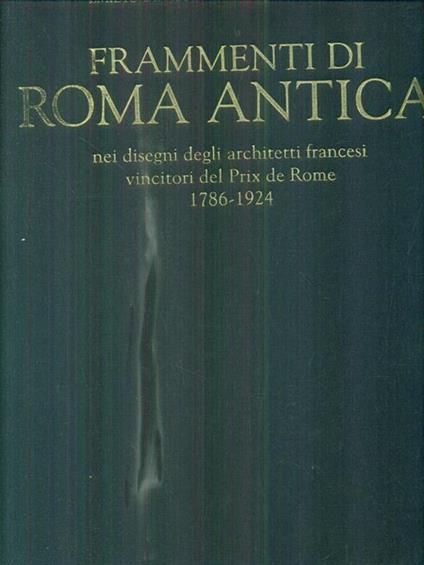 Frammenti di Roma Antica - Madeleine David - copertina