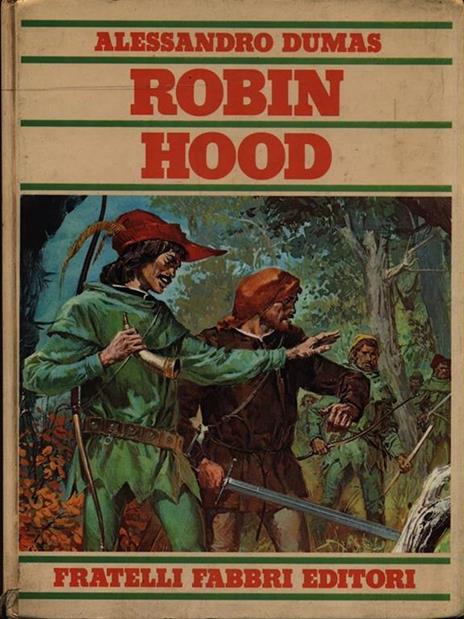 Robin Hood - Alexadre Dumas - copertina
