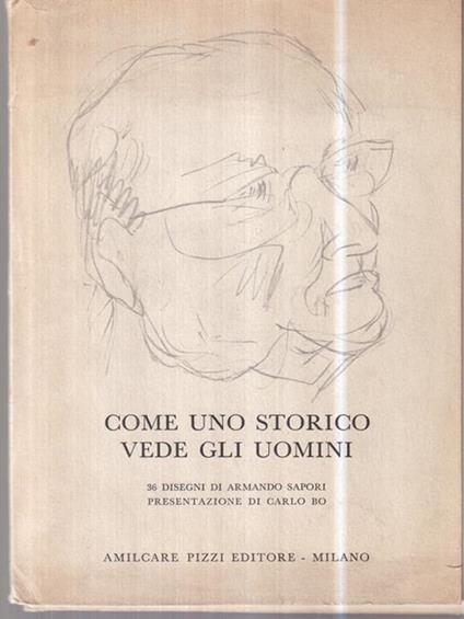 Come uno storico vede gli uomini - copertina