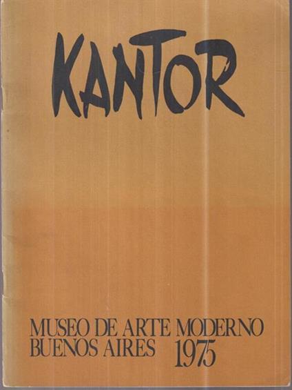 Kantor -   - copertina