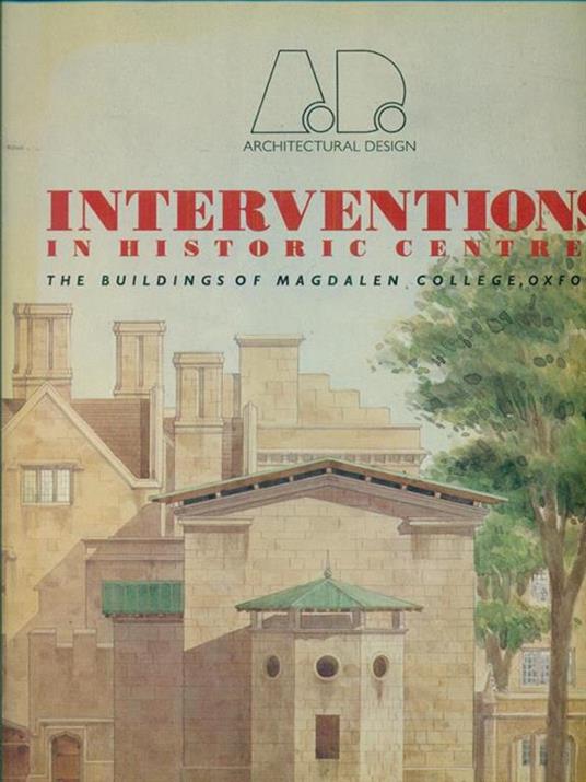 Interventions in historic centres -   - copertina