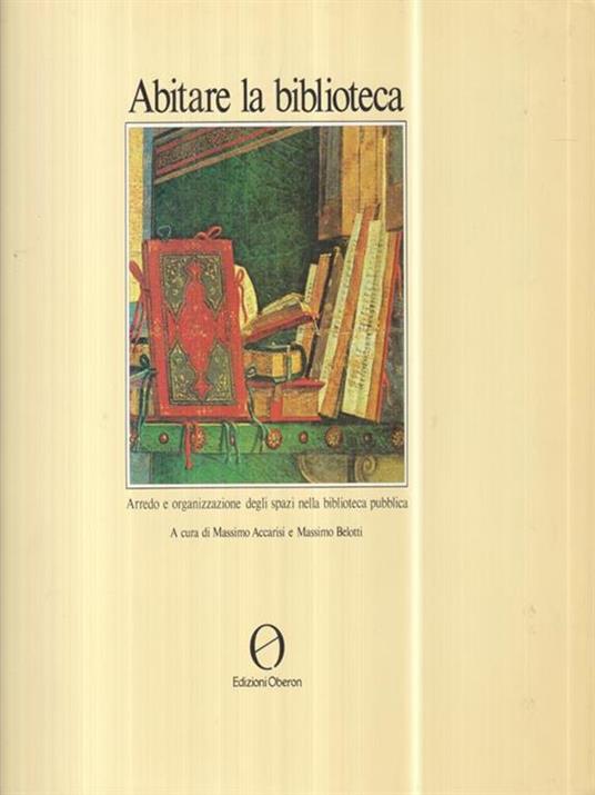 Abitare la biblioteca -   - copertina