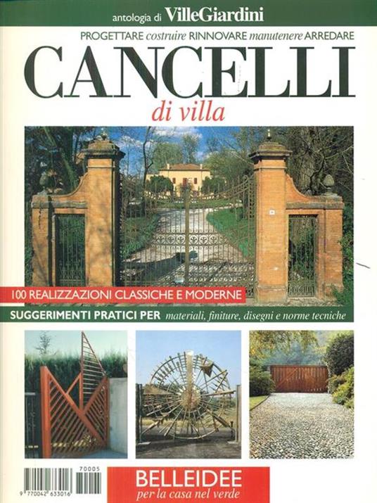 Cancelli di villa -   - copertina