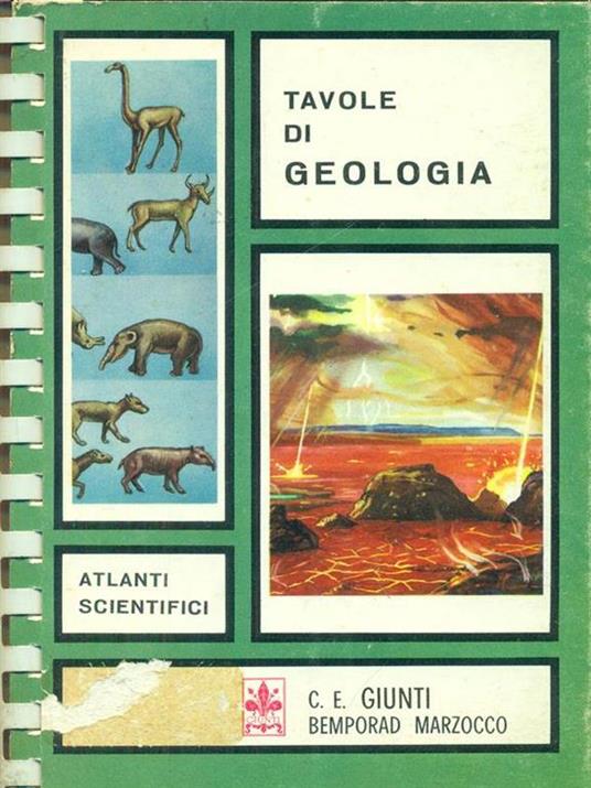 Tavole di geologia -   - copertina