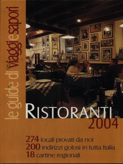 Ristoranti 2004 - copertina