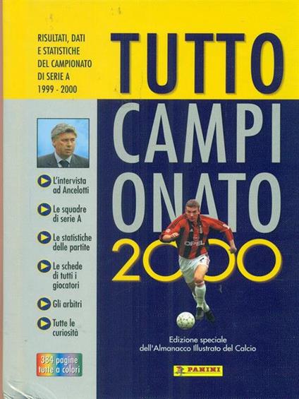 Tutto campionato 2000 - copertina