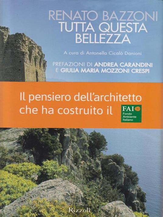 Tutta questa bellezza - Renato Bazzoni - copertina