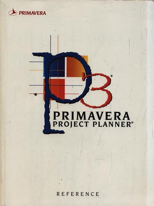 Primavera project planner -   - copertina