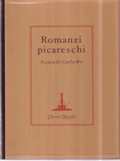 Romanzi picareschi - Carlo Bo - copertina