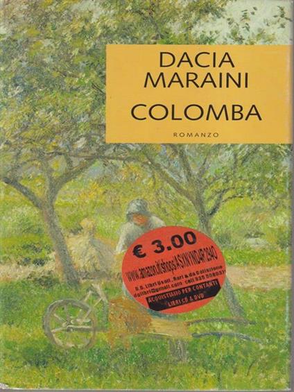 Colomba - Dacia Maraini - copertina