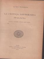 La critica letteraria italiana negli ultimi cinquant'anni