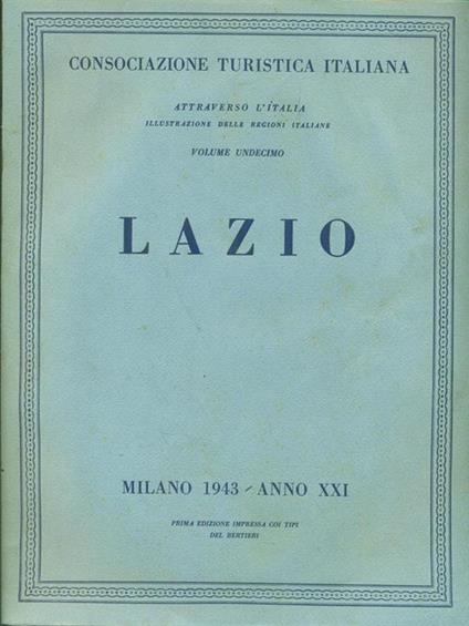Lazio -   - copertina