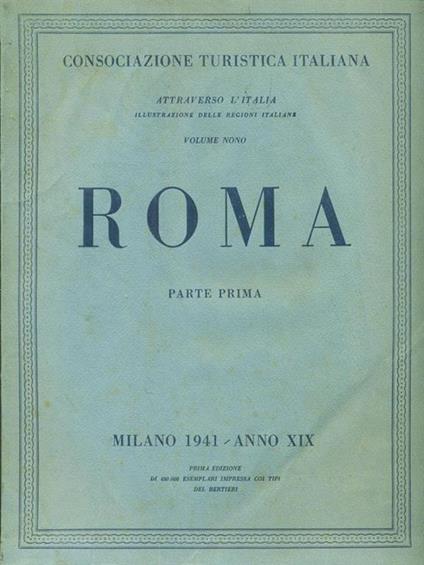 Roma Parte Prima -   - copertina