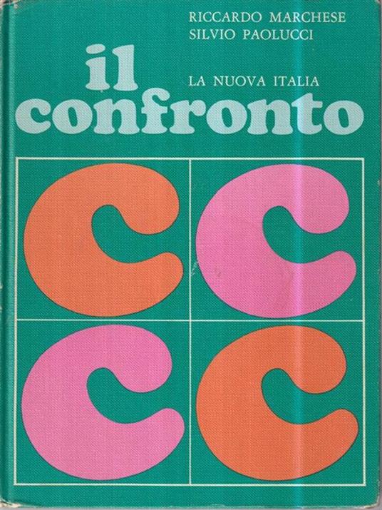 Il confronto - Angelo Marchese - copertina