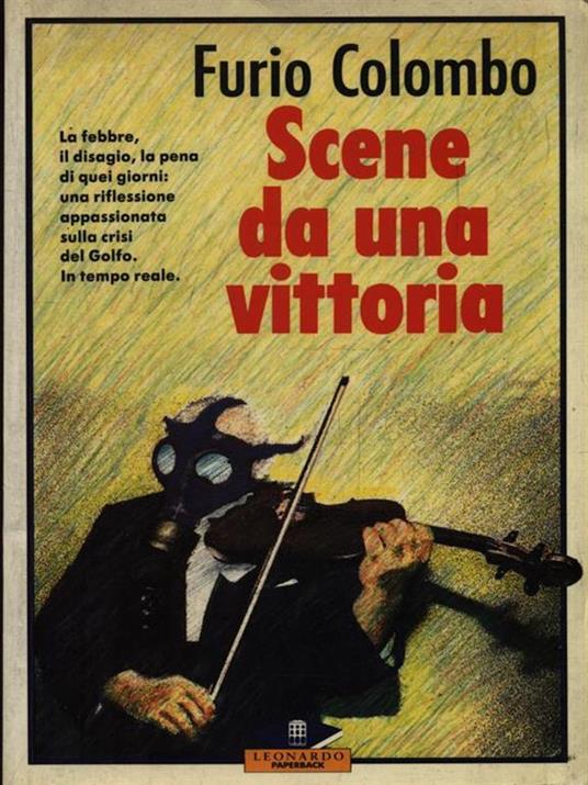 Scene da una vittoria - Furio Colombo - copertina
