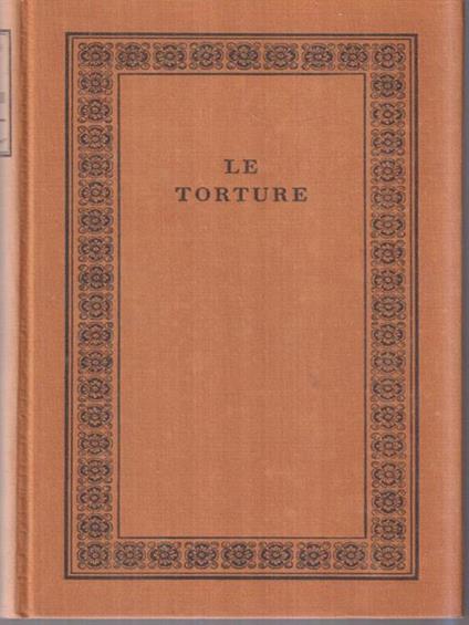 Le torture - Claudio Nisida - copertina