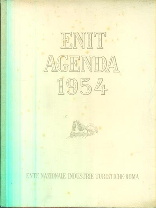Enit Agenda 1954 -   - copertina