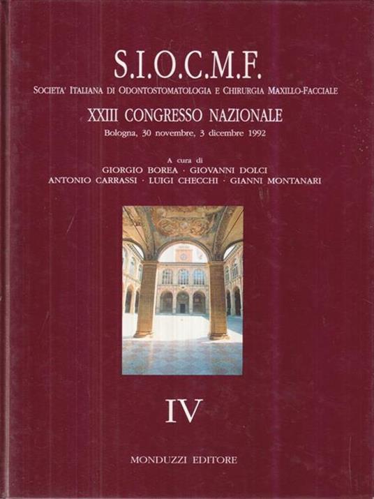 XXIII Congresso nazionale 1992 - S.I.O.C.M.F. - 2