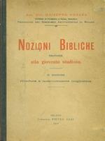 Nozioni bibliche proposte alla gioventù studiosa