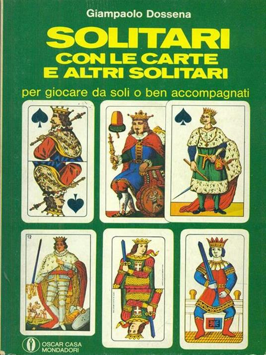 Solitari con le carte - Giampaolo Dossena - copertina