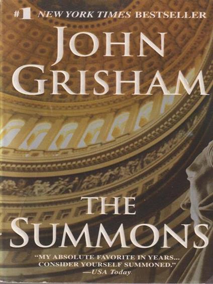 The Summons - John Grisham - copertina