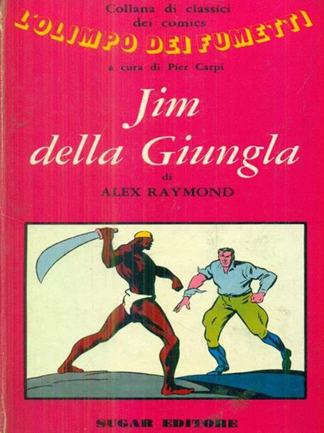 Jim della giungla - Alex Raymond - copertina