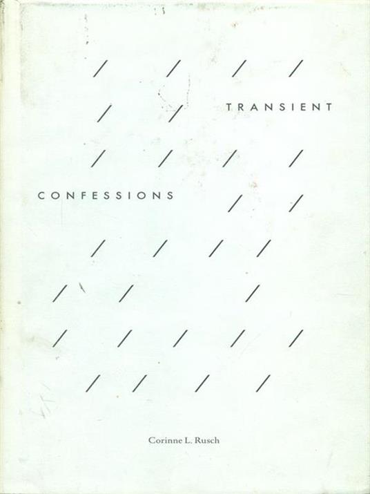Transient confessions - Corinne L. Rusch - copertina
