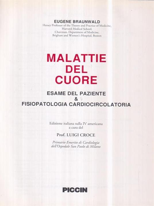 Malattie del cuore - Luigi Croce - copertina