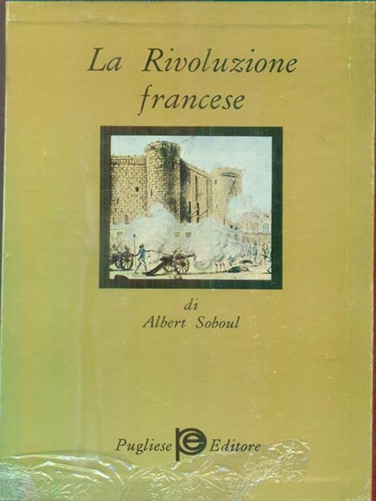 La rivoluzione francese. 2vv - Albert Soboul - copertina