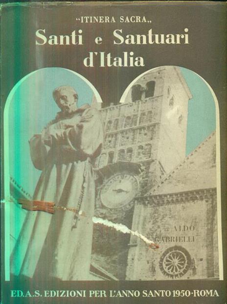 Santi e Santuari d'Italia - Aldo Gabrielli - copertina