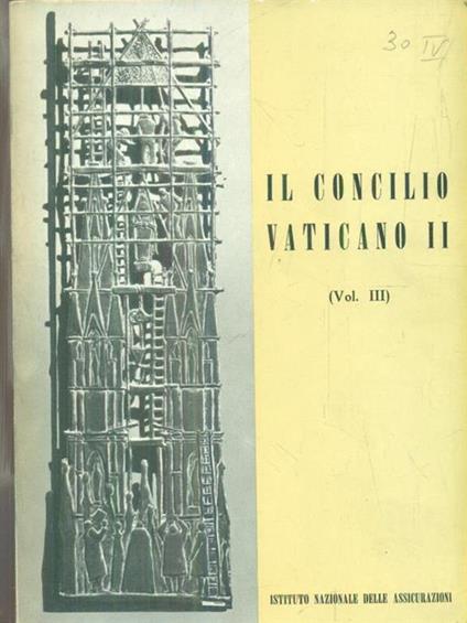 Il Concilio Vaticano II. Vol III - copertina