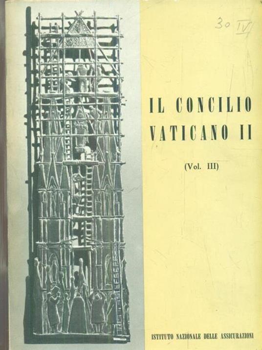 Il Concilio Vaticano II. Vol III - copertina