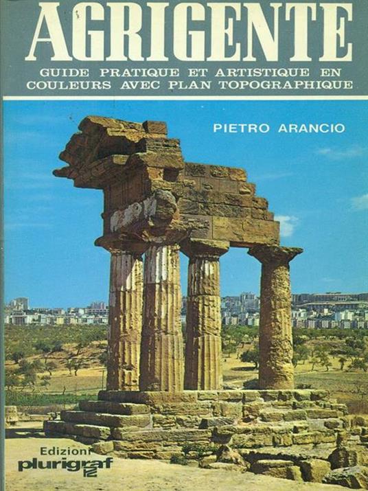 Agrigente - Pietro Arancio - copertina