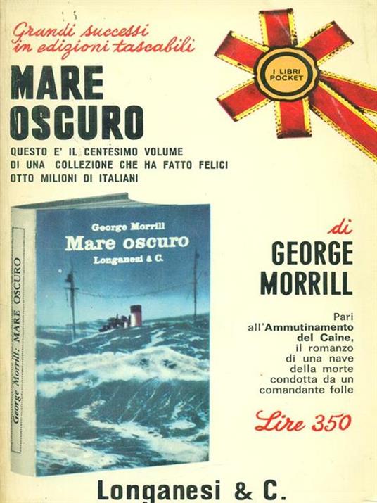 Mare oscuro - George Morrill - copertina