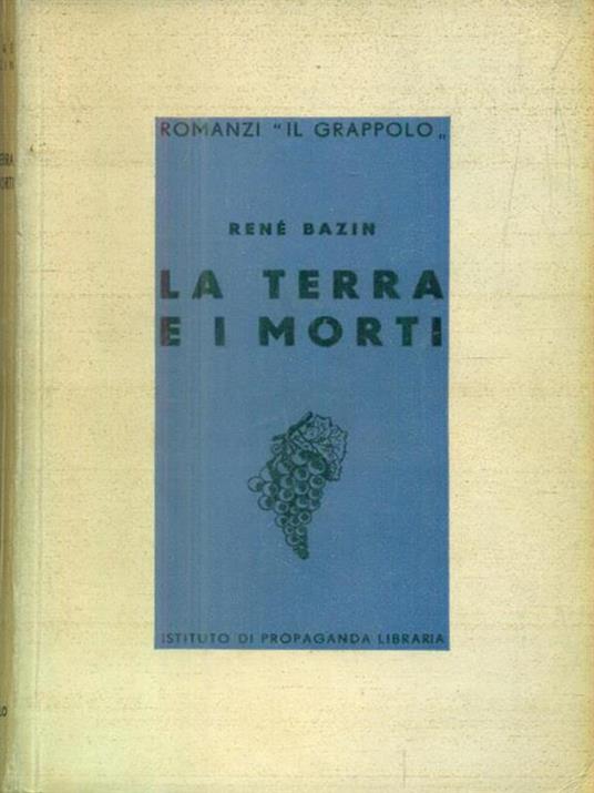 La terra e i morti - René Bazin - copertina