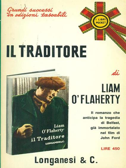 Il  traditore - Liam òFlaherty - copertina