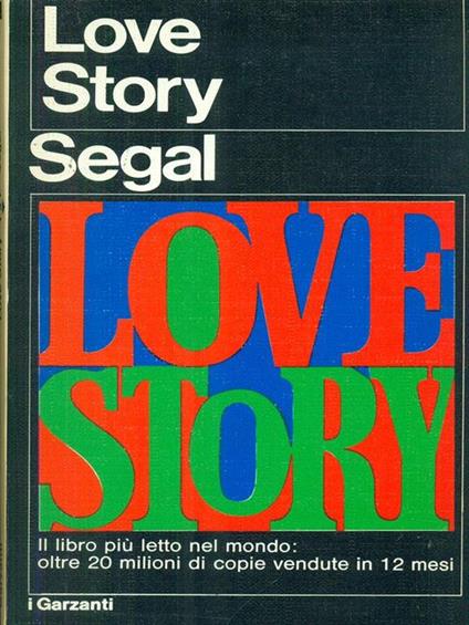 Love story - Erich Segal - copertina