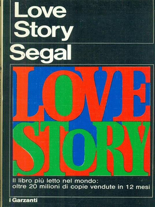 Love story - Erich Segal - copertina