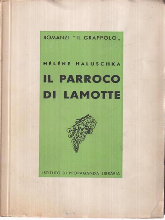 Il parroco di Lamotte - Helene Haluschka - copertina