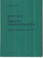 Manuale di diritto amministrativo