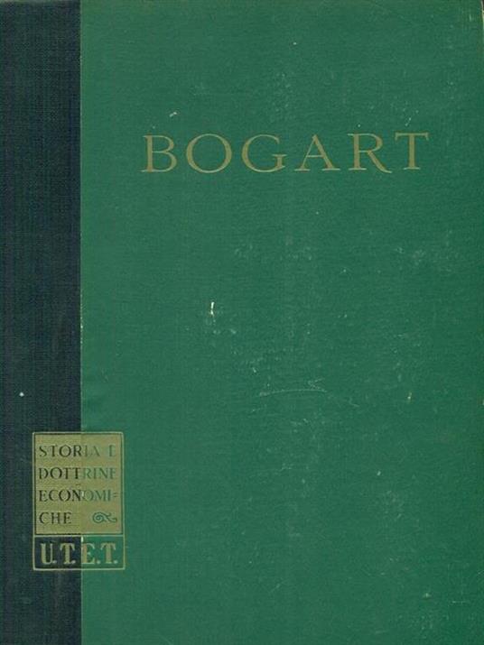 Storia economica dell'Europa 1760 - 1939 - Ernest Ludlow Bogart - copertina