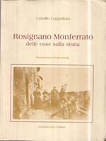 Rosignano Monferrato delle cose sulla storia