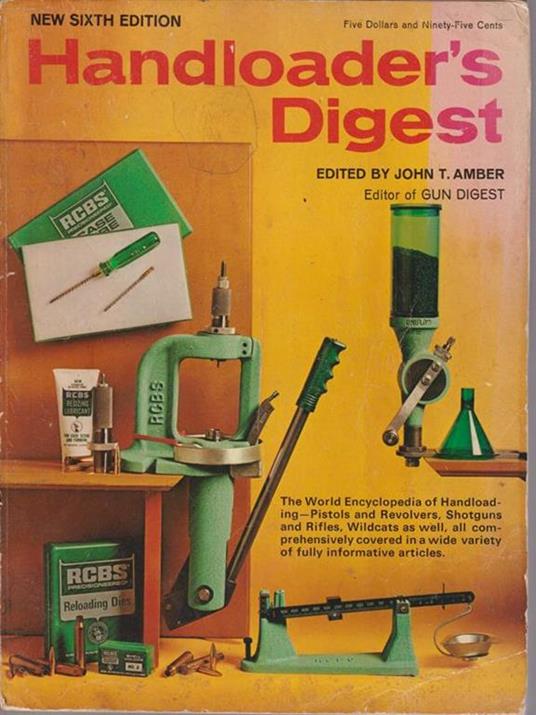 Handloader's digest - John T. Amber - copertina