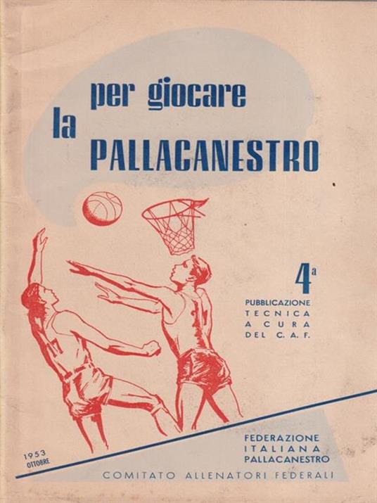 Per giocare la pallacanestro -   - copertina