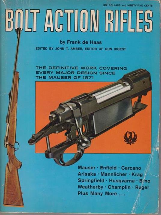 Bolt action rifles - Frank de Haas - copertina